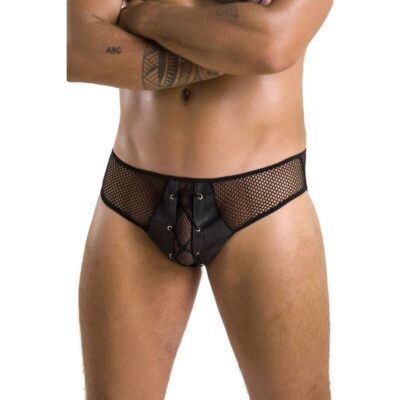 PASSION - 035 SLIP RICHARD NEGRO S/M - Imagen 6