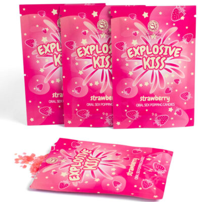 SECRETPLAY - CARAMELOS EXPLOSIVOS FRESA - Imagen 6