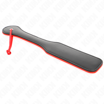 KINK - PALA DE DOS CARAS ROJO Y NEGRO 32 X 6 CM - Imagen 3