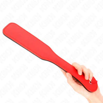 KINK - PALA DE DOS CARAS ROJO Y NEGRO 32 X 6 CM - Imagen 4