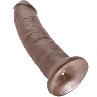 KING COCK - 9 PENE MARRON 22.9 CM - Imagen 4