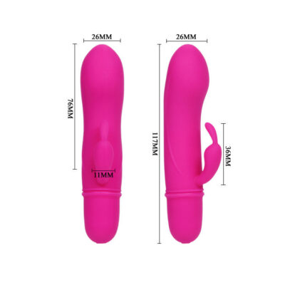 PRETTY LOVE - FLIRTATION VIBRADOR CON RABBIT CAESAR - Imagen 3