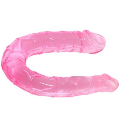 BAILE - DOUBLE DONG DILDO DOBLE ROSA - Imagen 4