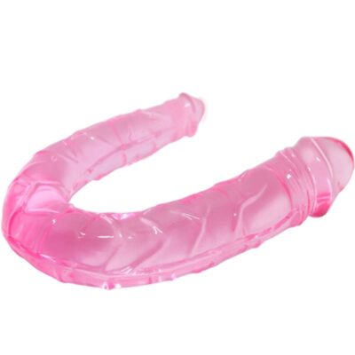 BAILE - DOUBLE DONG DILDO DOBLE ROSA - Imagen 5