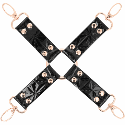 164876 BEGME BLACK EDITION HOG TIE CUERO VEGANO